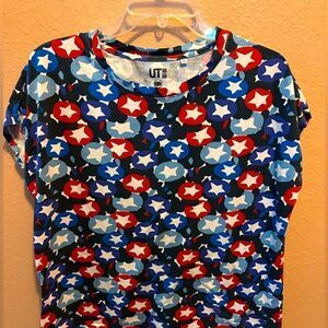 UT red white and blue star shirt